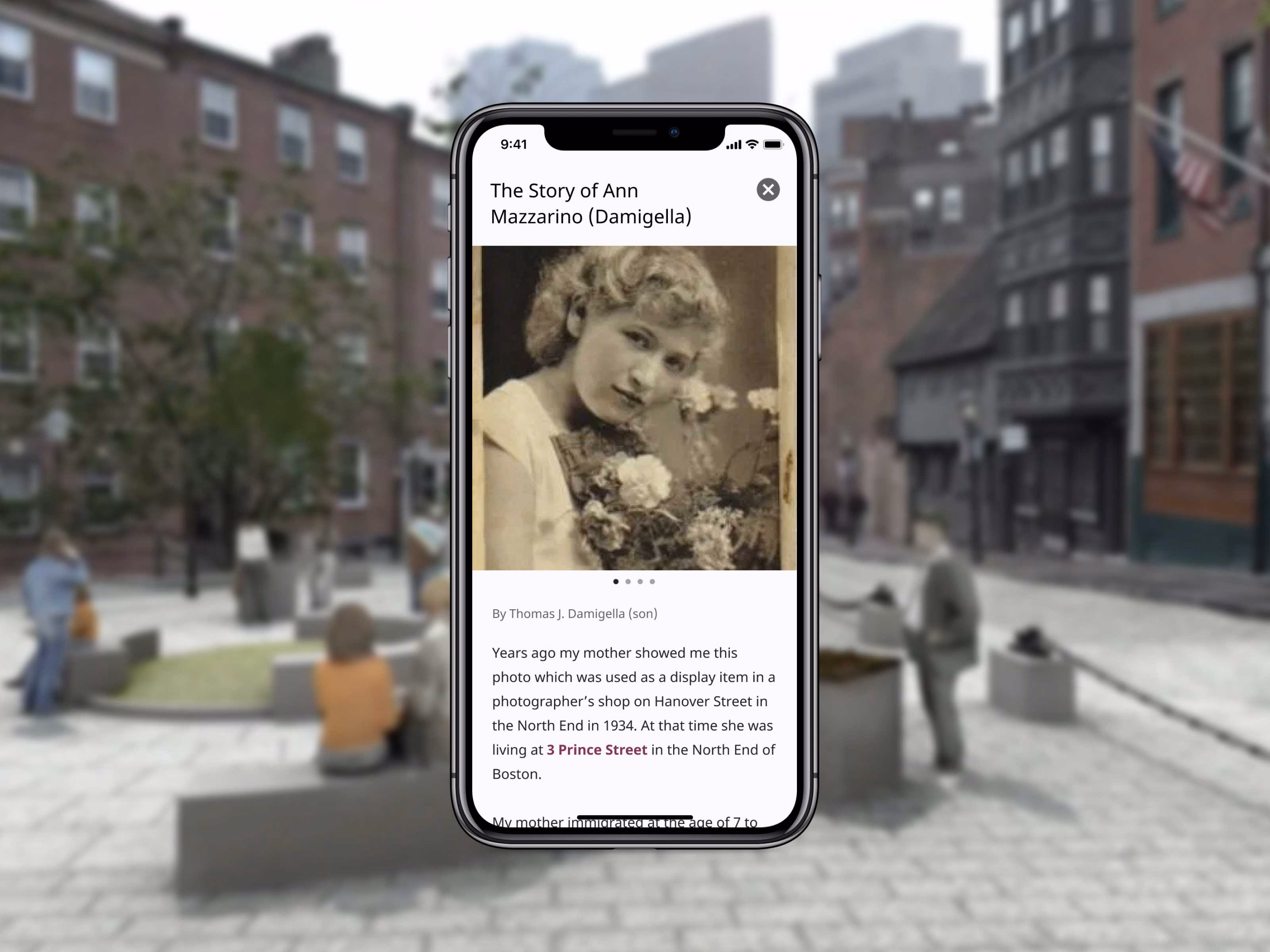 Immersive storytelling triggered by real-world locations