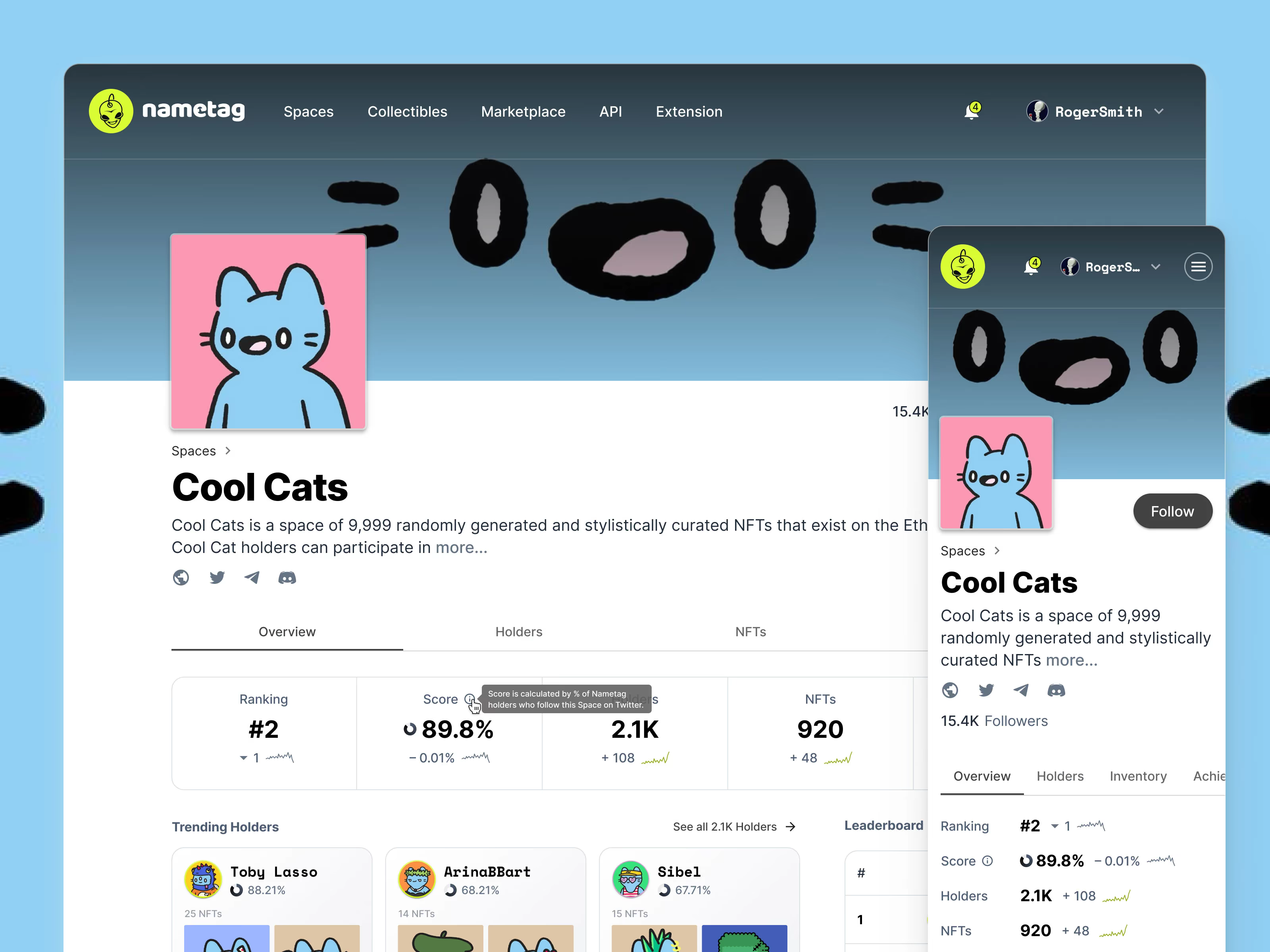 Collectible spaces — themed collections from artists and creators