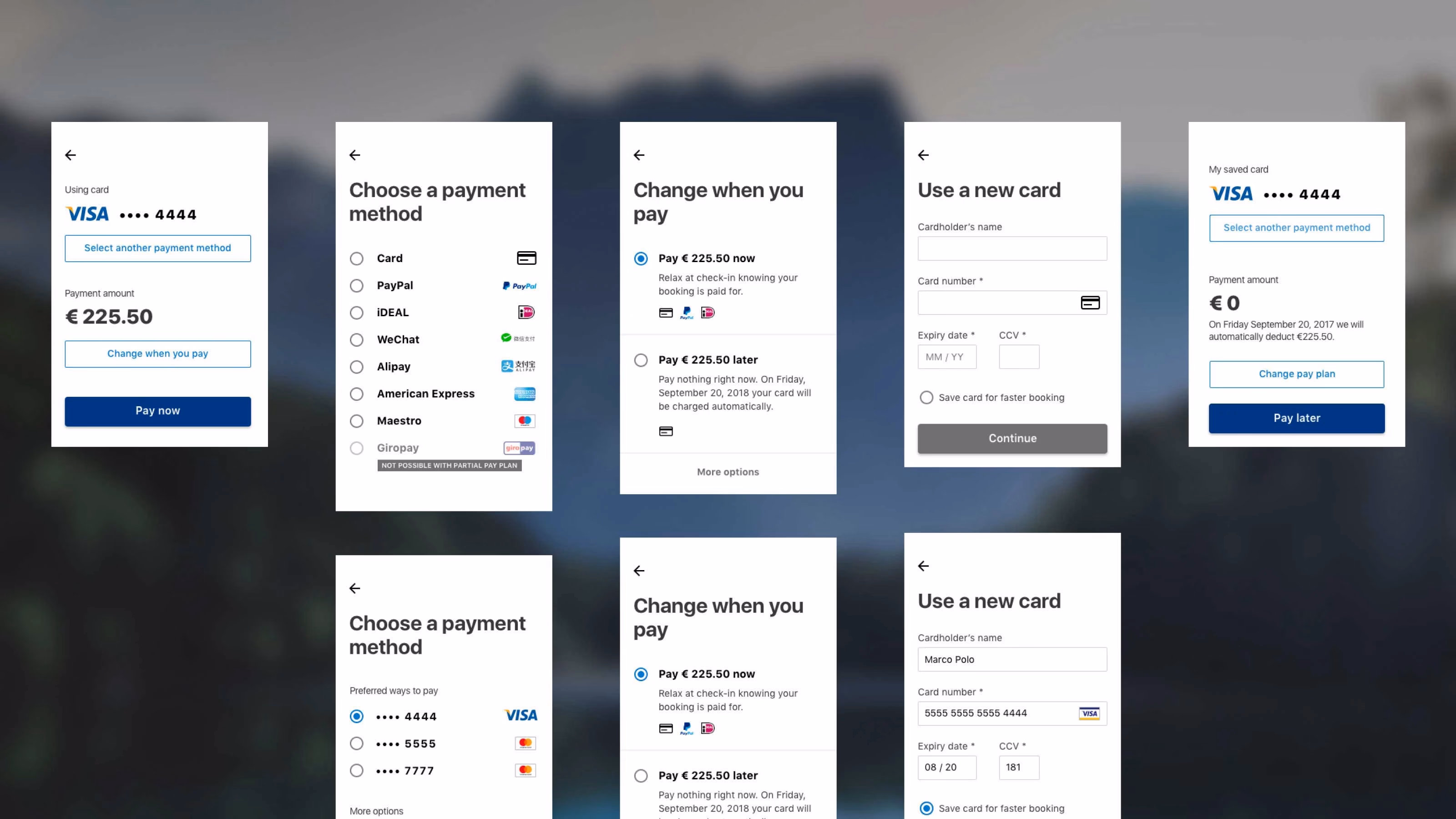 Early prototype exploring a new vision for the payment system