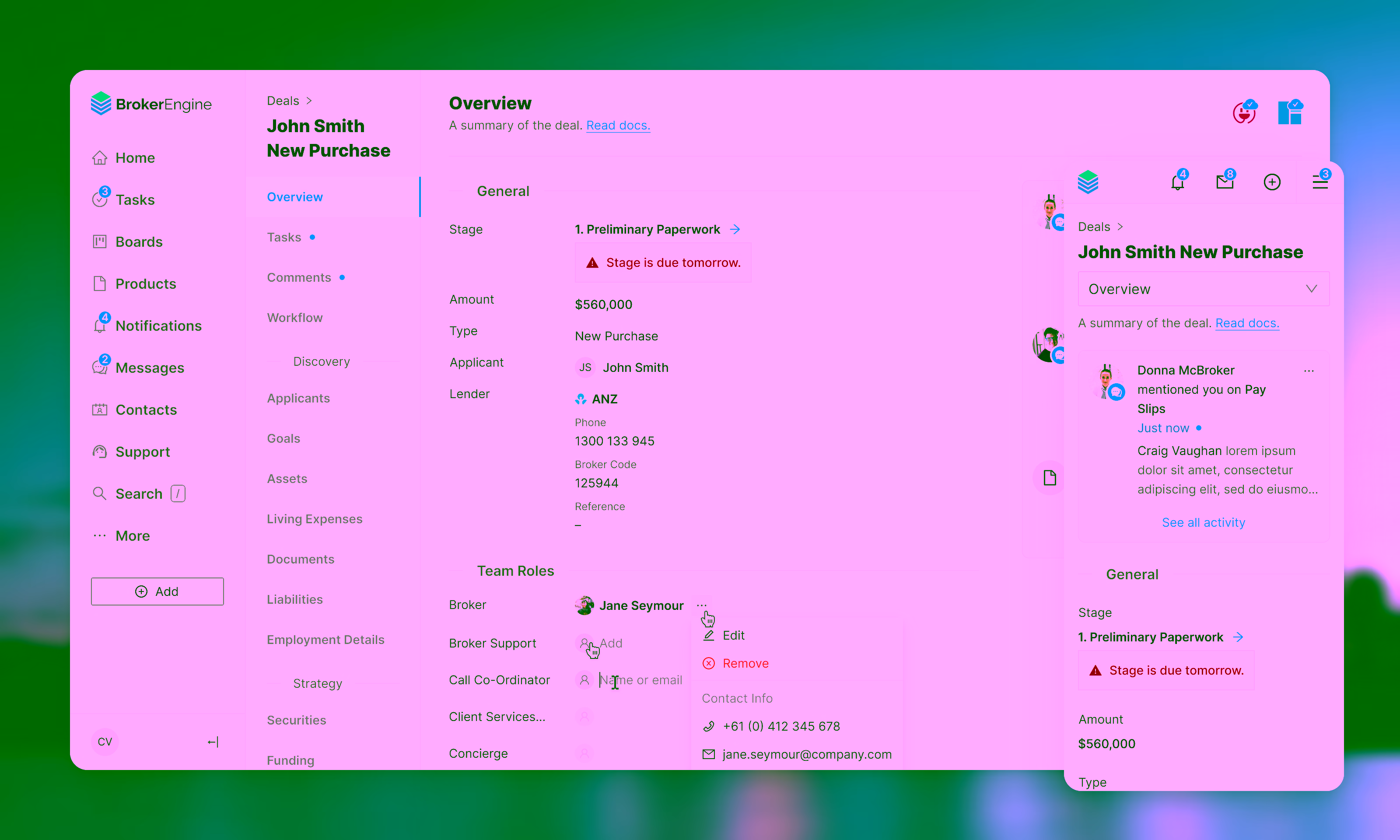 Redesigned deal page