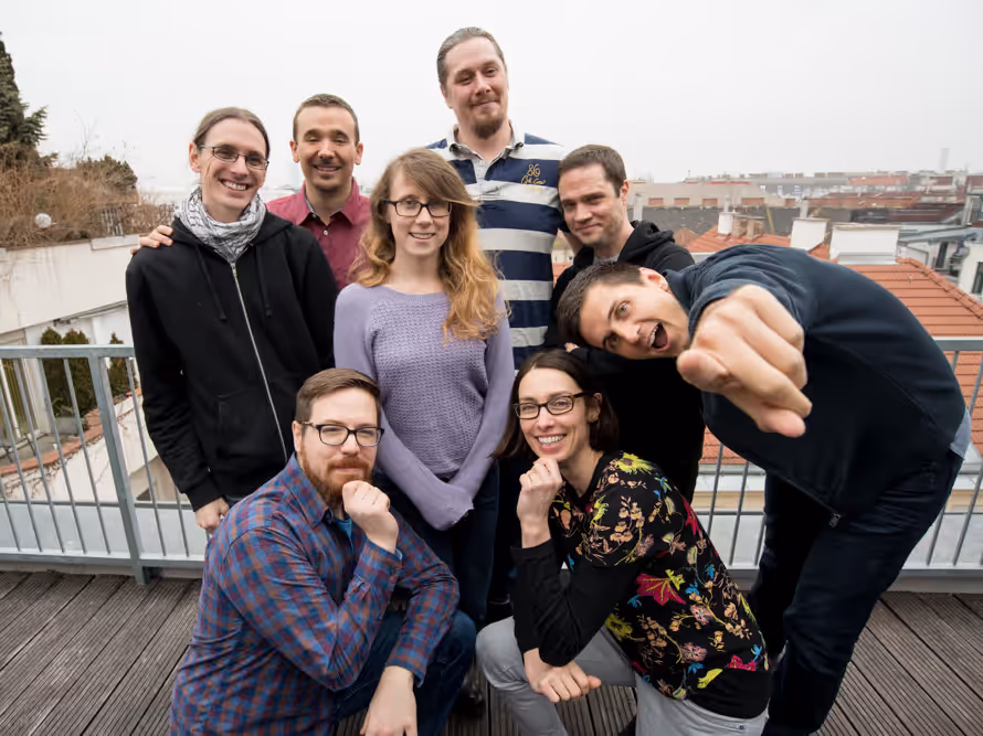 The creative.ai team — Vienna workshop